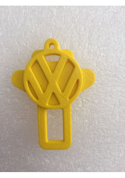 Volkswagen Anahtarlık Çift Özel Tasarım 3D Ürün