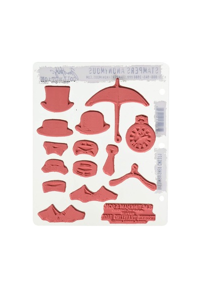 Art Gone Wild Agcms371 Distinguished Mükemmel, Gri, Kırmızı, Büyük, 15'li Paket