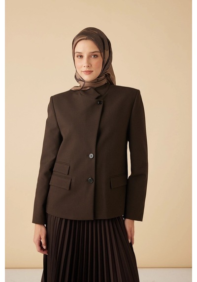 Maisa Ferya Mulberry İpek Eşarp 90 90 Cm - Camel 1815 Camal