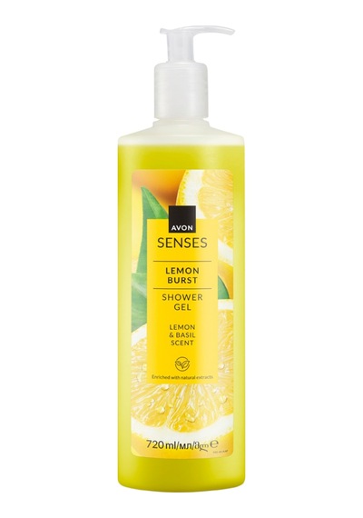 Senses Lemon Burst Duş Jeli 720 Ml. Fresh