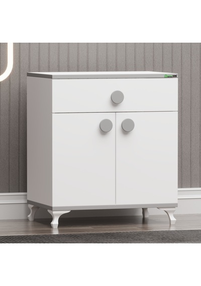 Yıldız Kapaklı Şifonyer - Gri Diğer