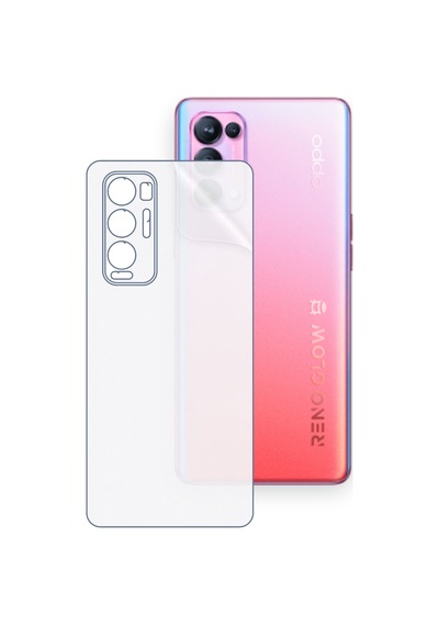 Oppo Reno5 Pro+ 5g Uyumlu Arka Yüzey Hidrojel Koruyucu Film