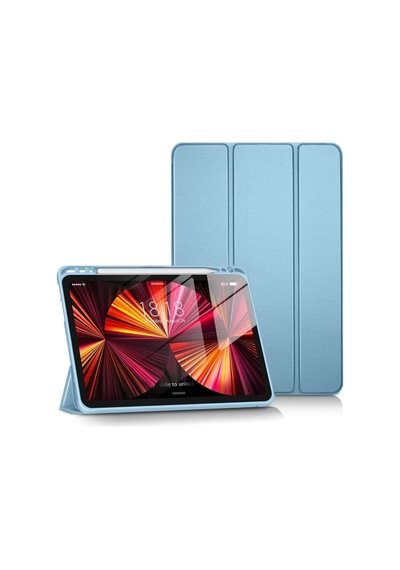Mey Najmaddin İpad Pro 11 2024 Kılıf Tablet Smart Kılıf - Mavi Najmaddin Diğer