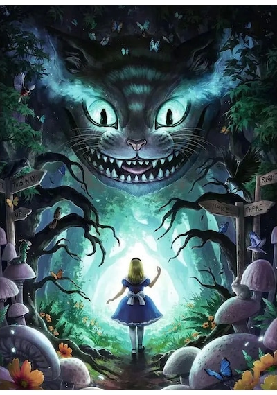 12000526 Alice İle Maceralar 1000 Parça Ravensburger Puzzle