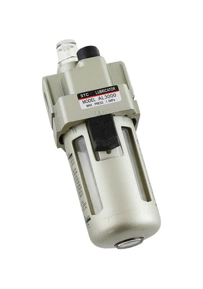 Expflex Al3000-02 Pnömatik Yağlayıcı Kare Tip Geniş Gövde 1/4 1/4"