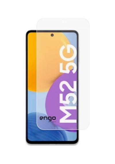 Samsung Galaxy M52 İle Uyumlu Mat Ekran Koruyucu Nano Şeffaf