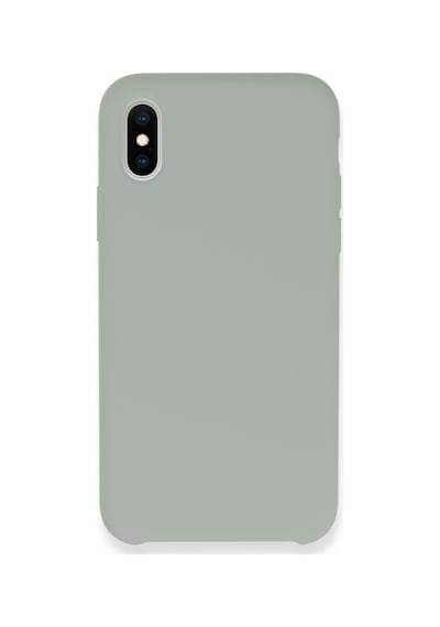 Apple iPhone  Uyumlu-  Xs Max Kılıf Lansman Legant Silikon - Açık Gri