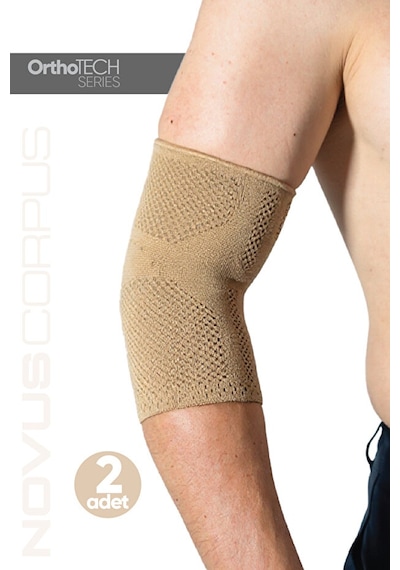 2'li Ortopedik Spor Dirseklik Unisex Elbow Sleeve Spor Antrenman Destek Koşu Gym Fitness Dirseklik
