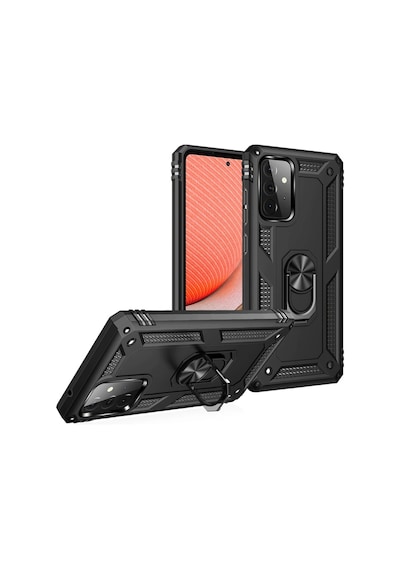 Samsung Uyumlu Galaxy A52S Kilif Zirhli Miknatisli Standli Tank Kapak 476386643
