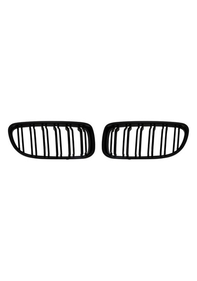 Bmw E90 2009-2012 Lci M3 Ön Panjur Izgara Böbrek Seti Parlak Siy
