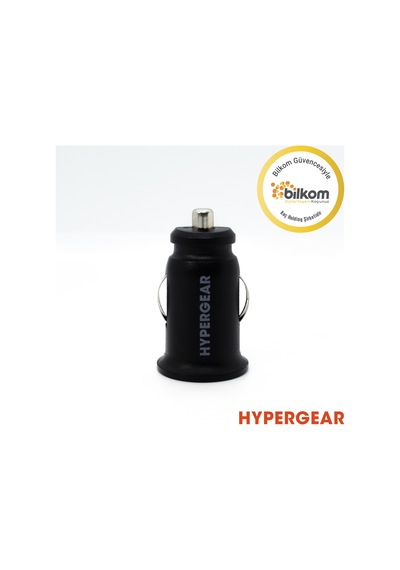 Hypergear 2.1A 2X Hızlı Araç Şarj Aleti Set Micro Kablo  Siyah