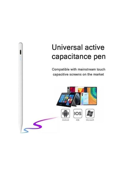 Universal Capacitive Stylus Pen, Manyetik Pasif Dokunmatik Kalem -