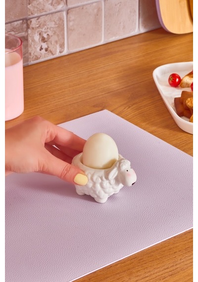 Karaca Sheepy Yumurtalık 8 Cm Beyaz