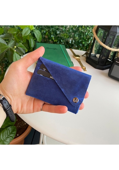 Modica® Vista - Hakiki Deri Unisex Natürel Minimal Cüzdan