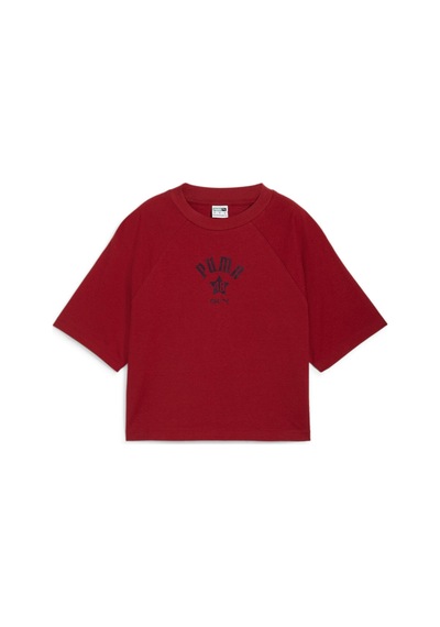 Puma Classics Relaxed Tee Kadın T-shirt-kırmızı