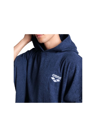 Cotton Poncho Unisex Lacivert Yüzücü Bornoz 009651700 Mavi