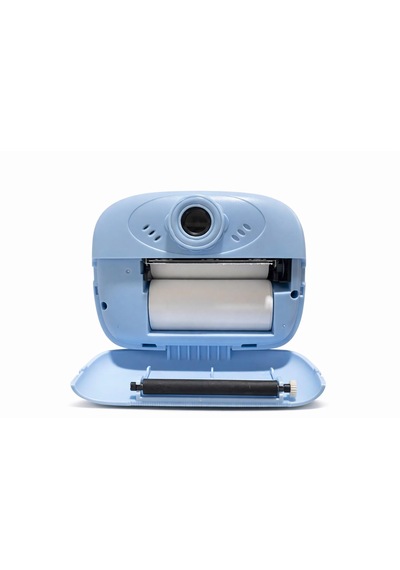 Cmr95 Çocuk Dijital Mini Kamera 1080p Hd 2.0 İnç Ekran Fotorğraf Video Oyun Müzik Usb Şarj Termal Resim Kağıt Baskılı Yazıcı Kamera Video Makinesi Print Kamera Mavi