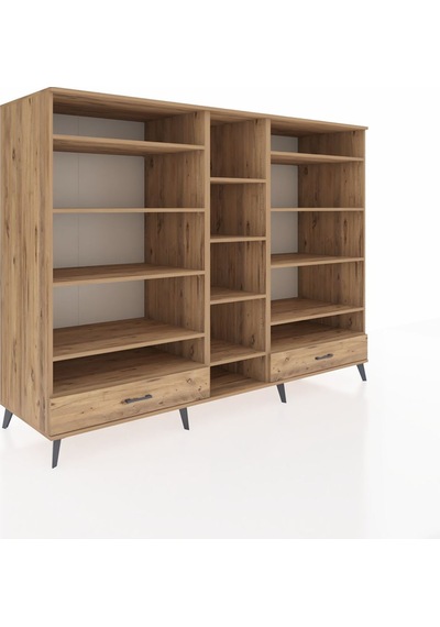 Kronos Dolap 14 Raflı 2 Çekmeceli 220x59x163 Çam-çam Çam-çam Kronos Dolap 14 Raflı 2 Çekmeceli 220x59x163 Çam-çam Çam-çam