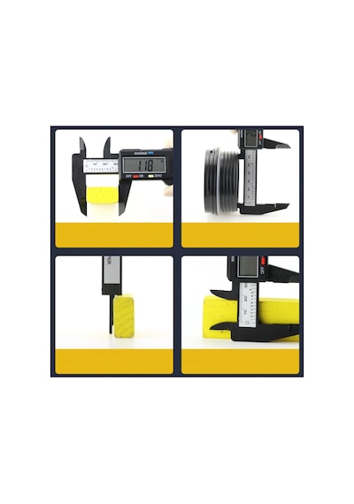 Ugurtekno Dijital Kumpas Derinlik Kalınlık Çap Ölçer Hassas Ölçüm 150Mm