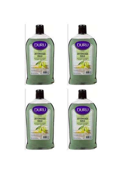 Natural Klasik Zeytinyağıı Özlü Sıvı Sabun 1500 Ml X 4 Adet