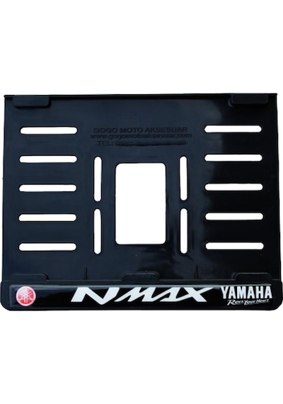 Yamaha Nmax Uyumlu 2 Plastik (15x24 Cm) Kırılmaz Plakalık