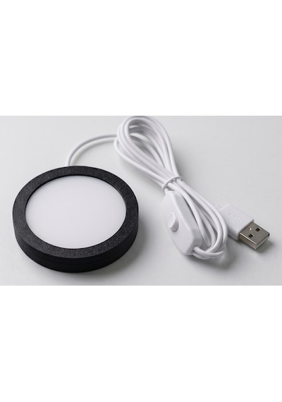 Led Lamp - Kit 001 Uyumlu 3d Yazıcı Lamba Donanım Kiti Beyaz Bambu Lab Mh001 Tam Uyumlu + Şarj Adaptörü Hediyeli Siyah