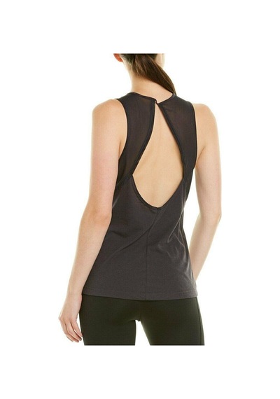 Nike Kadın Siyah W Nk Dry Tank Studıo Open Back T-Shirt Ao9805-08-Xs