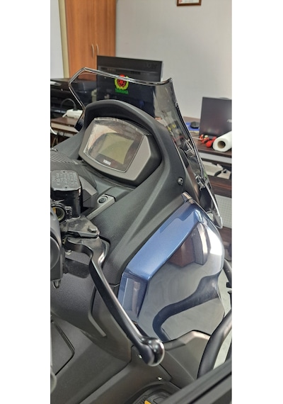 Nmax 125-155 Spor Ön Cam Patriot Model 2021-2024 Uyumlu Füme