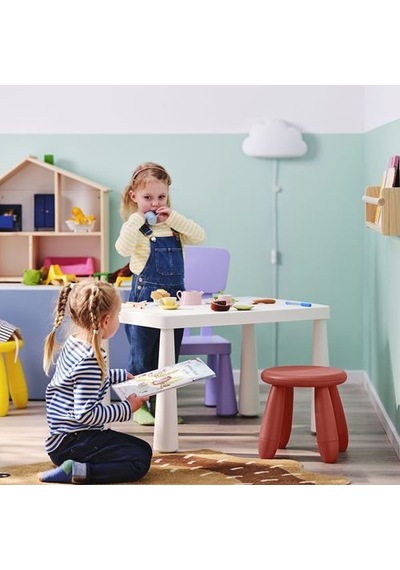 Ikea Mammut Çocuk Taburesi, Kırmızı