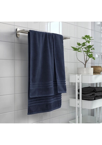 Ikea Brokglım Banyo Havlusu 70 X 140 Cm Lacivert