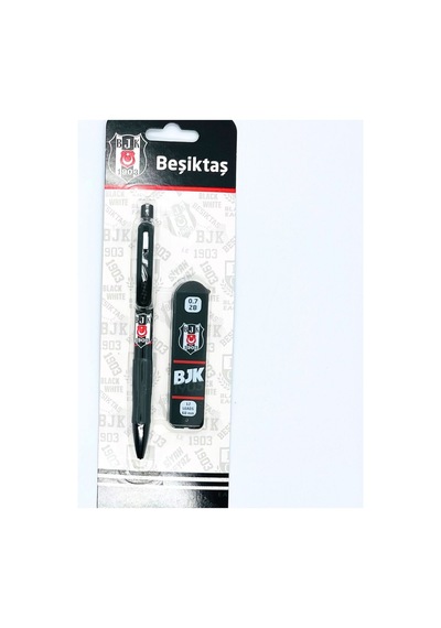Beşiktaş Lisanslı Kırtasiye Okul Seti, 3 Bjk Defter, Versatil Kalem, 0.7 Kalem Ucu Ve Roket Silgi - Bgabkset007