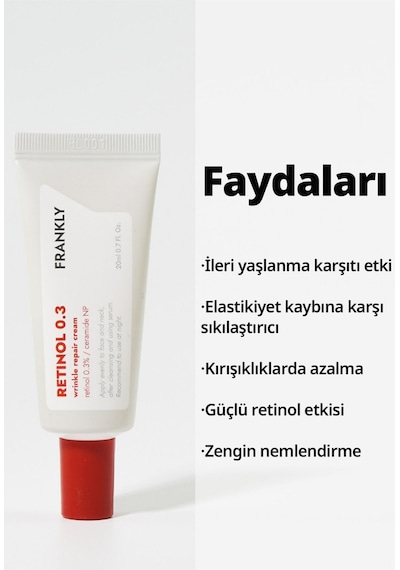 %03 Retinol İçeren   Ve Yenileyici Retinol Krem 20ml