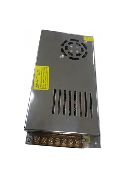 12 Volt 20 Amper Metal Kasa Aktif Soğutmalı Güç Kaynağı Kamera Adaptörü 240 Watt Led Trafosu