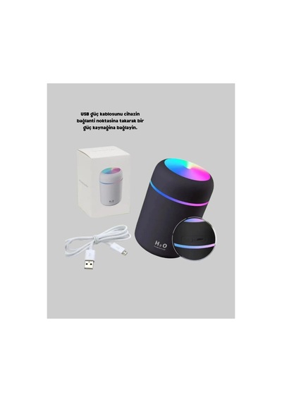 Usb Bağlantılı Led Işıklı Hava Nemlendirici Sessiz Ve Kullanıcı Dostu Ta - Hs08379054-2 Renkli Usb Bağlantılı Led Işıklı Hava Nemlendirici Sessiz Ve Kullanıcı Dostu Ta - Hs08379054-2 Renkli