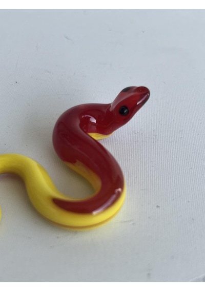 El Yapımı Murano Cam Yılan Biblo A78-02