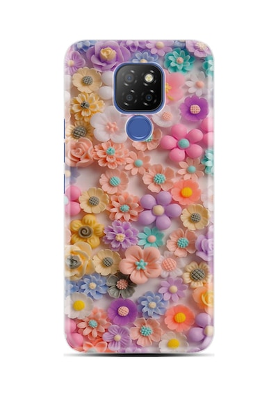General Mobile Gm9 Pro Kılıf Boutique Baskılı Resimli Rengarenk Papatyalar Pcode -060
