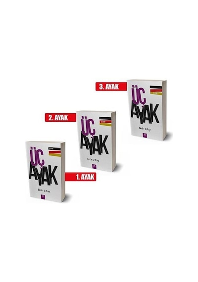 Üç Ayak Seti-3 Kitap Takım-Natro Ander'in Üç Ayak Serüveni - Necin Altay - 44 Yayınları