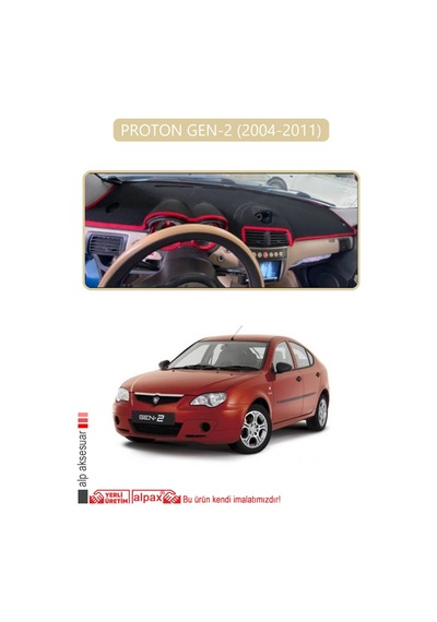 Proton Gen-2 2004-2011 Torpido Koruma Halısı Bej Kenar