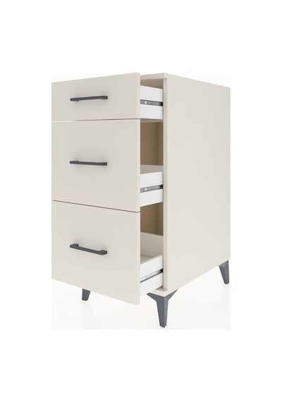 Kronos Komodin 3 Çekmeceli 44x59x96 Aytaşı-aytaşı Aytaşı
