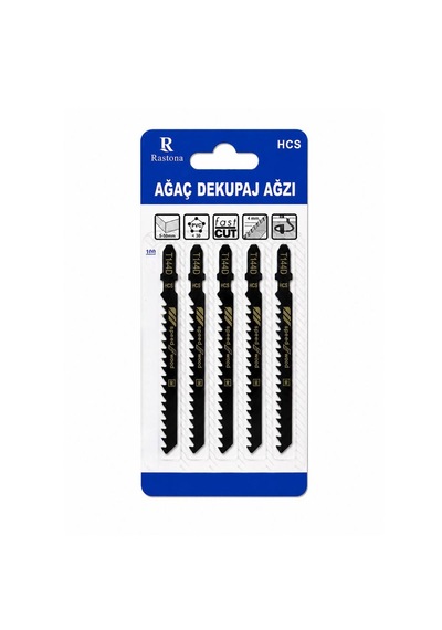 Rastona Ağaç Dekupaj Ağzı 5'li