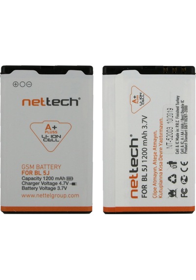 Teknonet Nokia 5230 Uyumlu 1200 Mah Batarya
