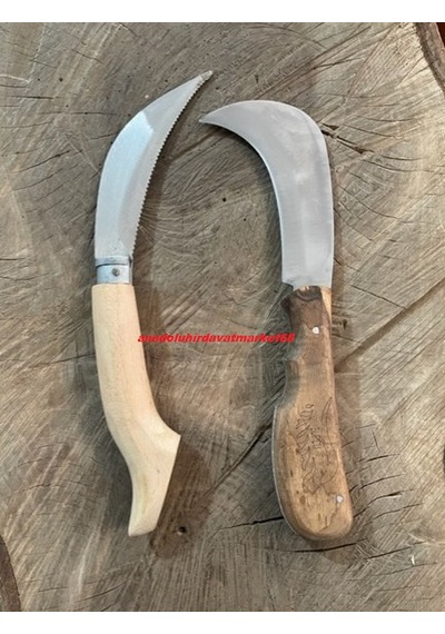 Brc Karbon Çelik Aşı Bıçağı Cep Çakısı Tırnak Kesme Bıçağı Budama Testeresi 2li Set