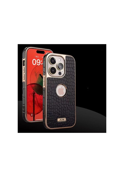 Newface Apple İphone 14 Pro Max Kılıf Snake Kapak - Bordo