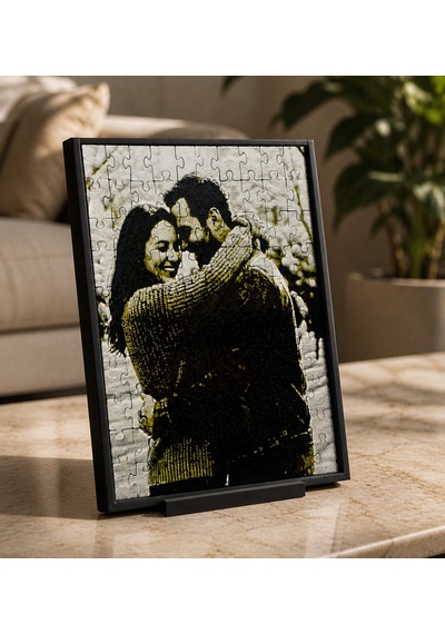 Kişiye Özel 99 Parça 3d Baskı Puzzle Fotoğraflı Puzzle Tablo Özel Üretim Hediye