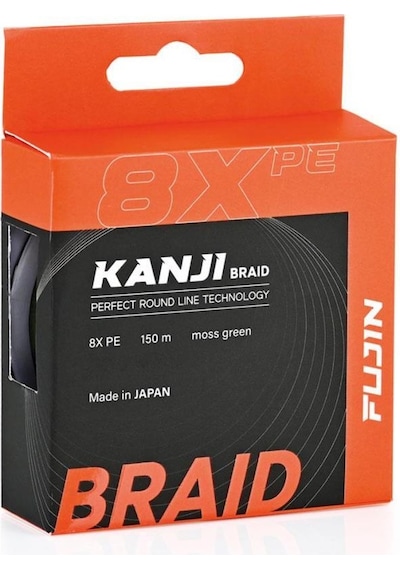 Fujin Kanji 8x 150mt 0.128mm Moss Green İp Misina