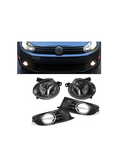 Golf 6 Sis Far Seti Golf6 Sis Lambası Seti ve Tip Nikelajlı Ampul Duy