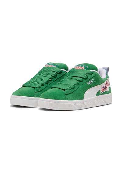 Puma Suede Xl Cats Club Çocuk Ayakkabısı 401302 01 Yeşil