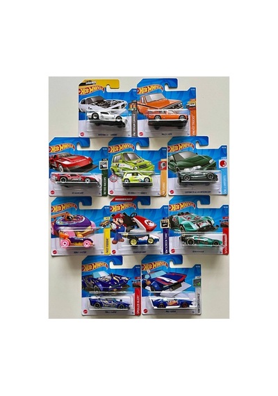 Hotwheels 10'lu Başlangıç Seti - Onlu Farklı Model Araba