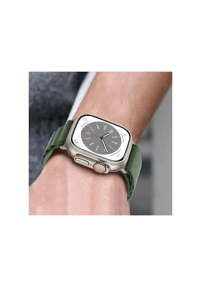 Newface - 267 - Apple Watch Uyumlu 42mm Mountain Kordon - Csmo-tex - - Kırmızı