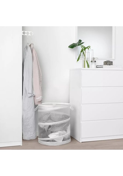 Ikea Fyllen Çamaşır Sepeti, 79 Litre, Beyaz Ikea 223088455 Beyaz